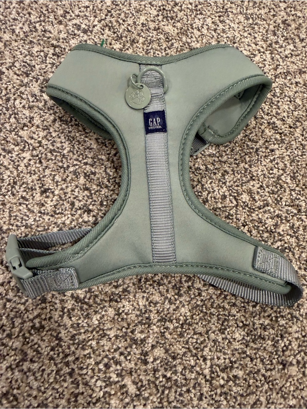 GAP Green Small Pet Dog Harness Adjustable Comfort Vest Activewear Streetwear